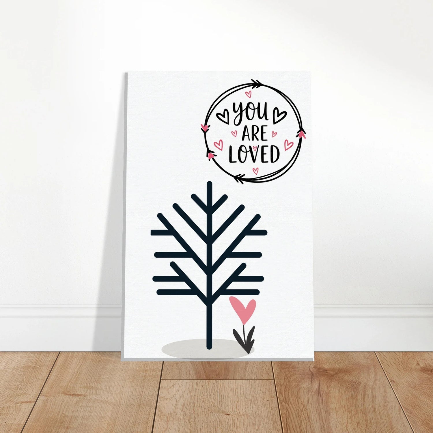 Positive Vibes Canvas Wall Art